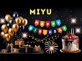 Happy Birthday Miyu, Birthday Wishes, Birthday Song, WhatsApp Status, Wishes Birthday, Today, hbd