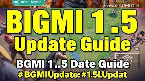 BGMI 1.5 Update Kaise Kare? (New Update Guide) | Download & Install BGMI 1.5 Latest Version