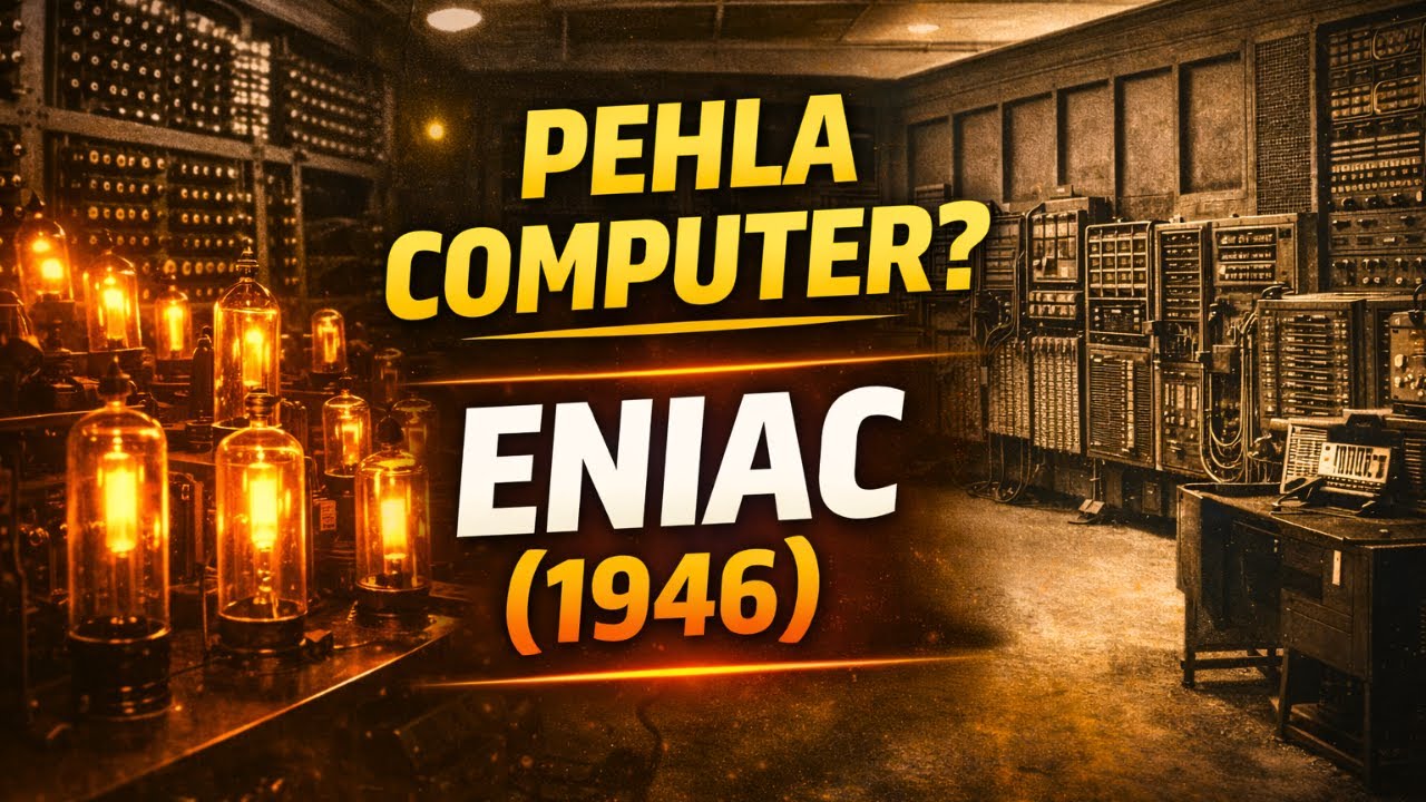 World’s First Computer ENIAC ⚡ | Vacuum Tube Era Explained | EP 3 - YouTube