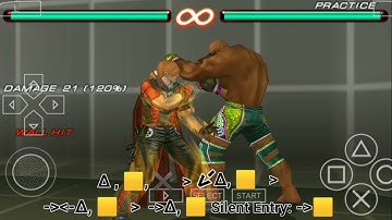 LARS ALEXANDERSSON 10 HIT S@MPLE COMBO FIRST TIME | Tekken 6 Mobile.