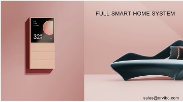 Mixpad- Super multi-functional panel empowers smart curtain control. ORVIBO, makes life different.