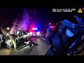 Man Crashes Into 3 State Troopers While Fleeing