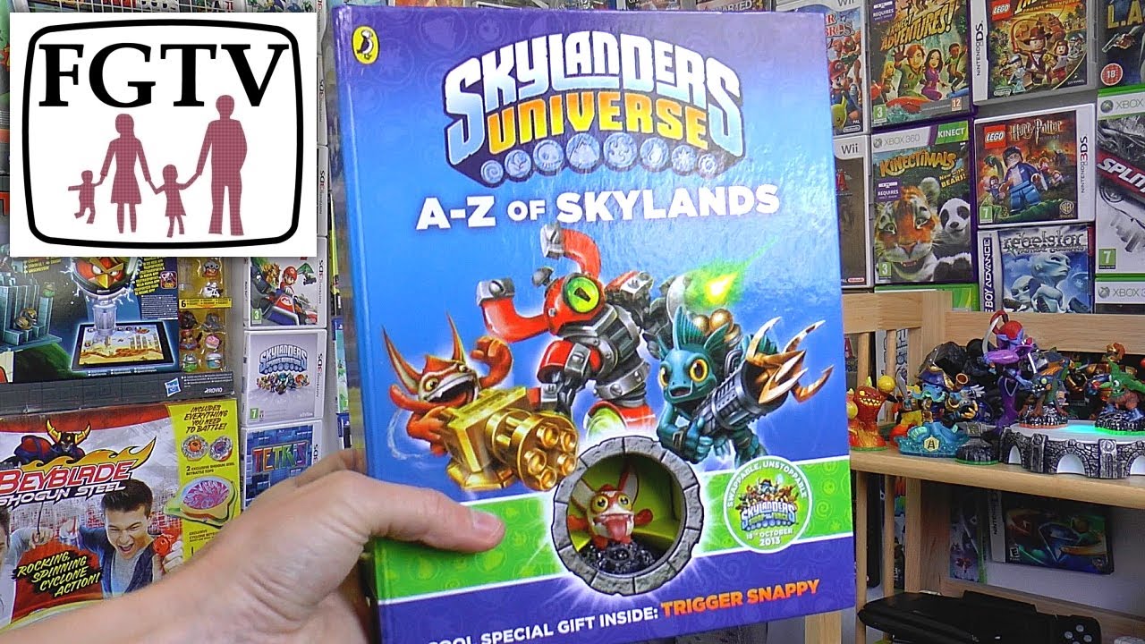 A to Z Skylands" Skylanders Swap Force Review with Sidekick Trigger Snappy -