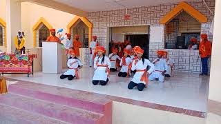 Ekach raja ithe janmala. Shivjayanti2019. KTB JR COLLEGE KANDHANE.