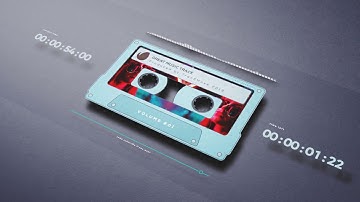 After Effects Template - ISO Tape 3d Audio Visualizer #AfterEffectsTemplate #Videohive