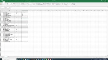 Cara membuat File Excel untuk Import Account di MYOB