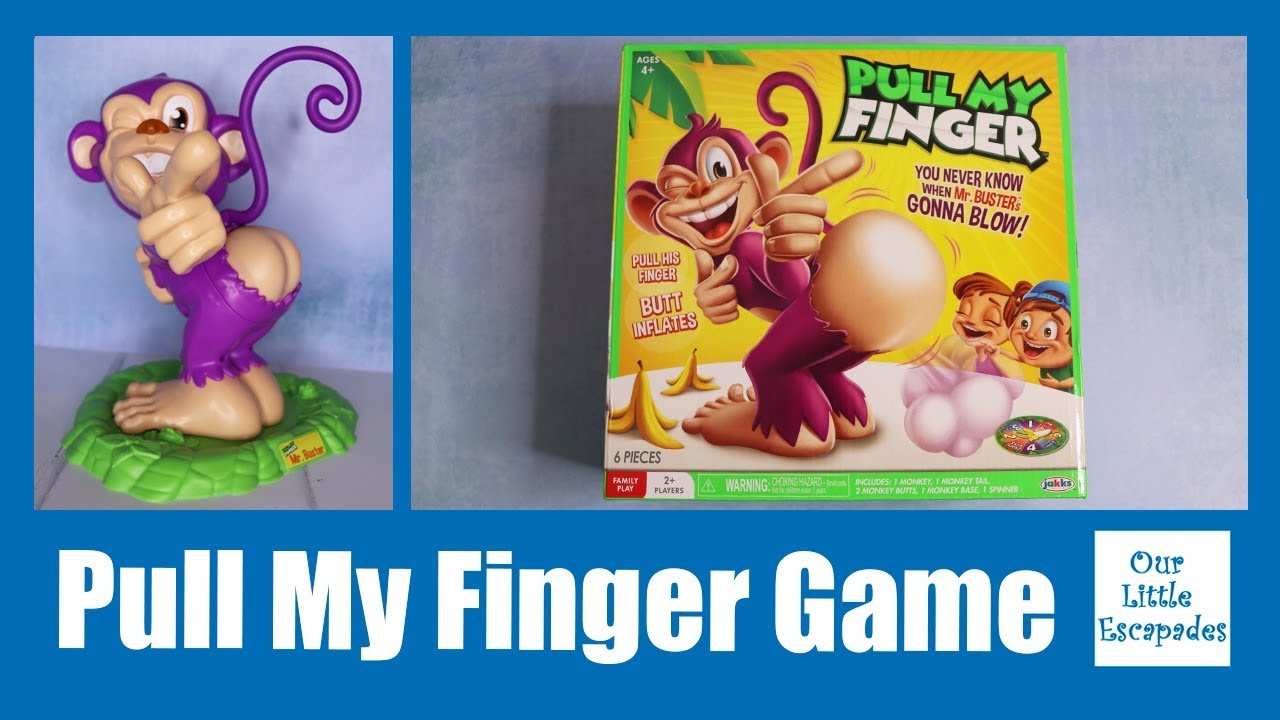 Jogo Macaco Mr. Buster Que Solta Pum Pull My Finger CANDIDE 1200