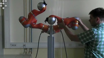 Control of two kuka LWR robots using Microsoft kinect