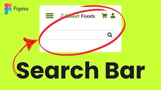 Create figma search bar with auto layout