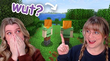 playing minecraft for the first time EVER