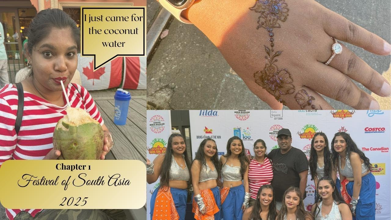 Chapter 1: Exploring the Festival of South Asia 2025 | A Cozy Toronto Date Vlog ❤️