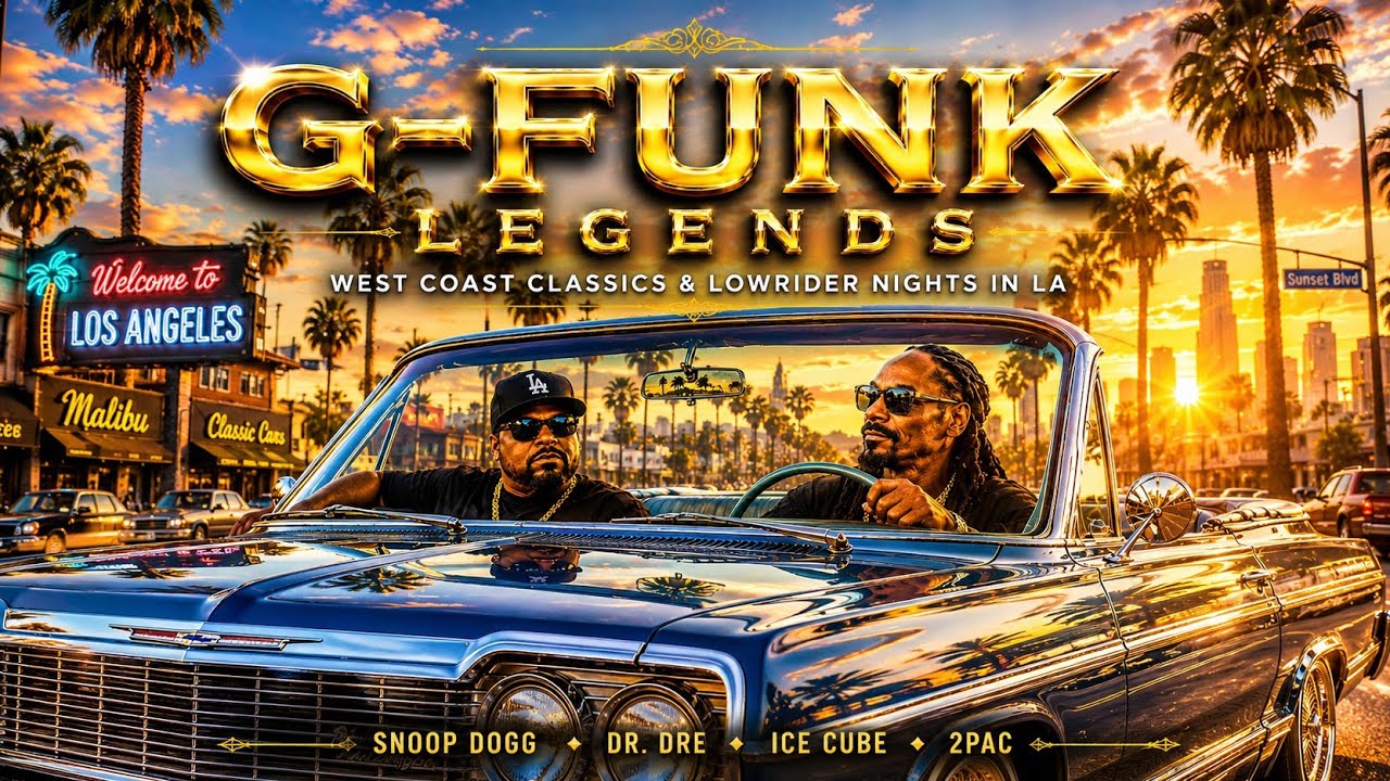 G-FUNK LEGENDS 💥| West Coast Classics & Lowrider Nights in LA