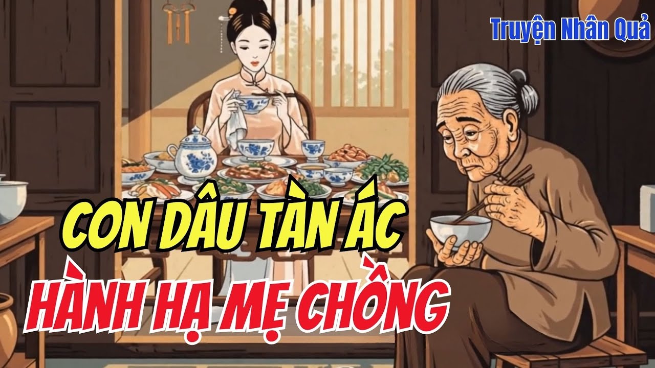 Nhân Quả Báo Ứng: Con Dâu Tàn Ác Hành Hạ Mẹ Chồng– Quả Báo Cay Đắng