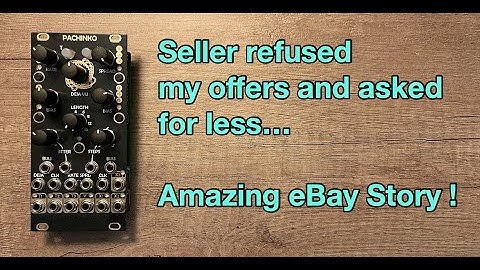 Unexpected eBay experience and kindness - After Later Audio Pachinko and patch walkthrough