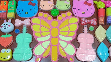 Mixing Random Things Into homemade slime | Most Satisfying Slime video | Alex Slime