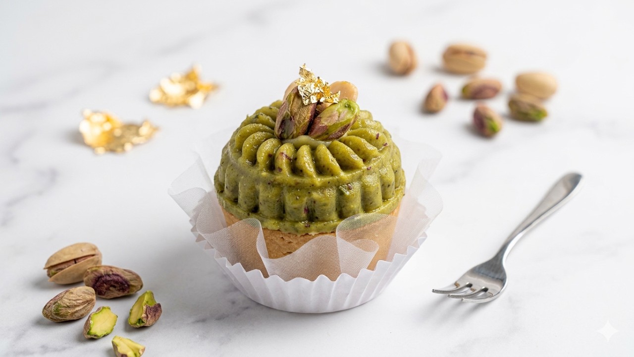 جديد حلويات عيد 2026/ ديليس البيستاش حلوى ملكية بلمسة عصرية /m.gateau