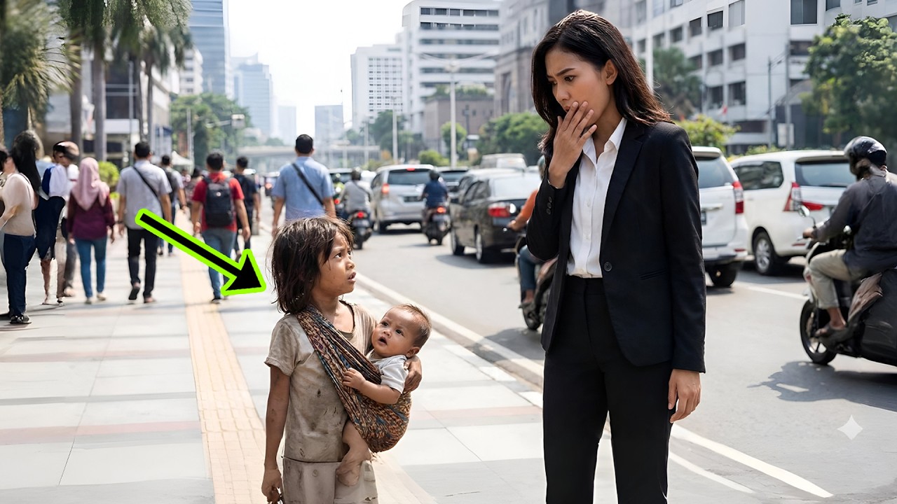 Viral !! B0cah Pengemis Tak Sengaja Menolong Wanita Milyarder Yang Terjatuh , 1 Hari Kemudian Ini..