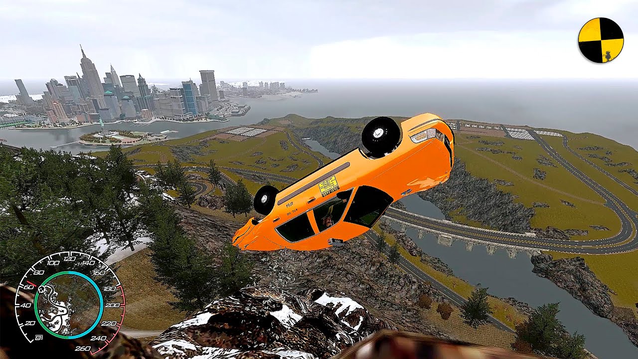 GTA 4 Crash Testing Real Car Mods Ep.298  YouTube