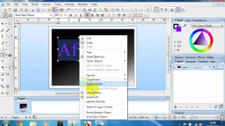 How To Make Logo's And Add Effects In Serif Draw Plus X2