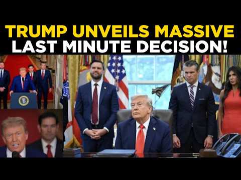 LIVE | Trump Drops Shocking Last-Minute Bombshell That Leaves America Completely Stunned