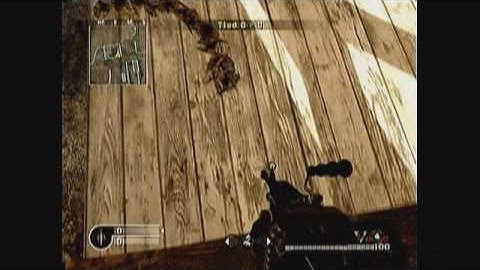 Overgrown Barn Strafe LMG