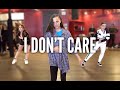 ED SHEERAN & JUSTIN BIEBER - I Don't Care | Kyle Hanagami Choreographer