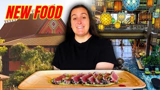 I Tried NEW Food at Disney’s Polynesian Resort! Trader Sam’s, Wailulu &amp; Kona Cafe