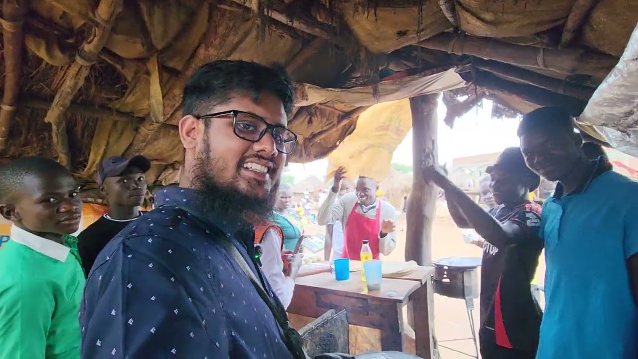 Как выглядит отель на деревенском рынке в Уганде? Отель на местном рынке Уганды 🇺🇬