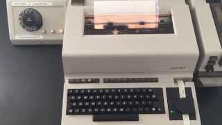 SIEMENS T1000 Fernschreiber / Teletype / Teleprinter / TelexPhone / TELEX / i-Telex