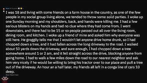 What Is The Worst Thing You Did Blackout Drunk - Reddit