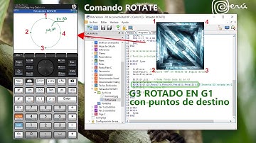 HP Prime - Programación | Animación con ROTATE