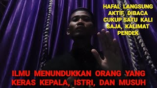 IJAZAH ILMU PENUNDUK SEMULA JADI NABI ADAM AS