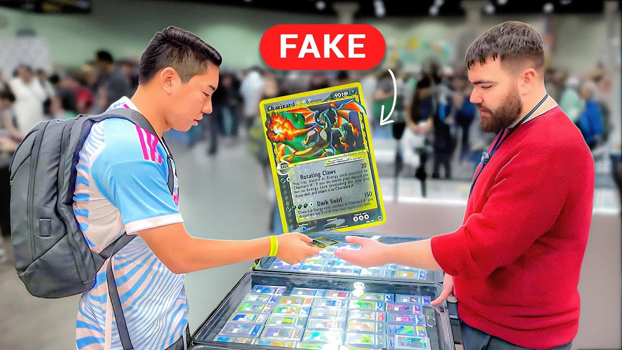 He Gave Me a Fake Card! | Pokémon Vendor POV