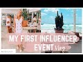 MY FIRST INFLUENCER PR EVENT EVER! - VLOG