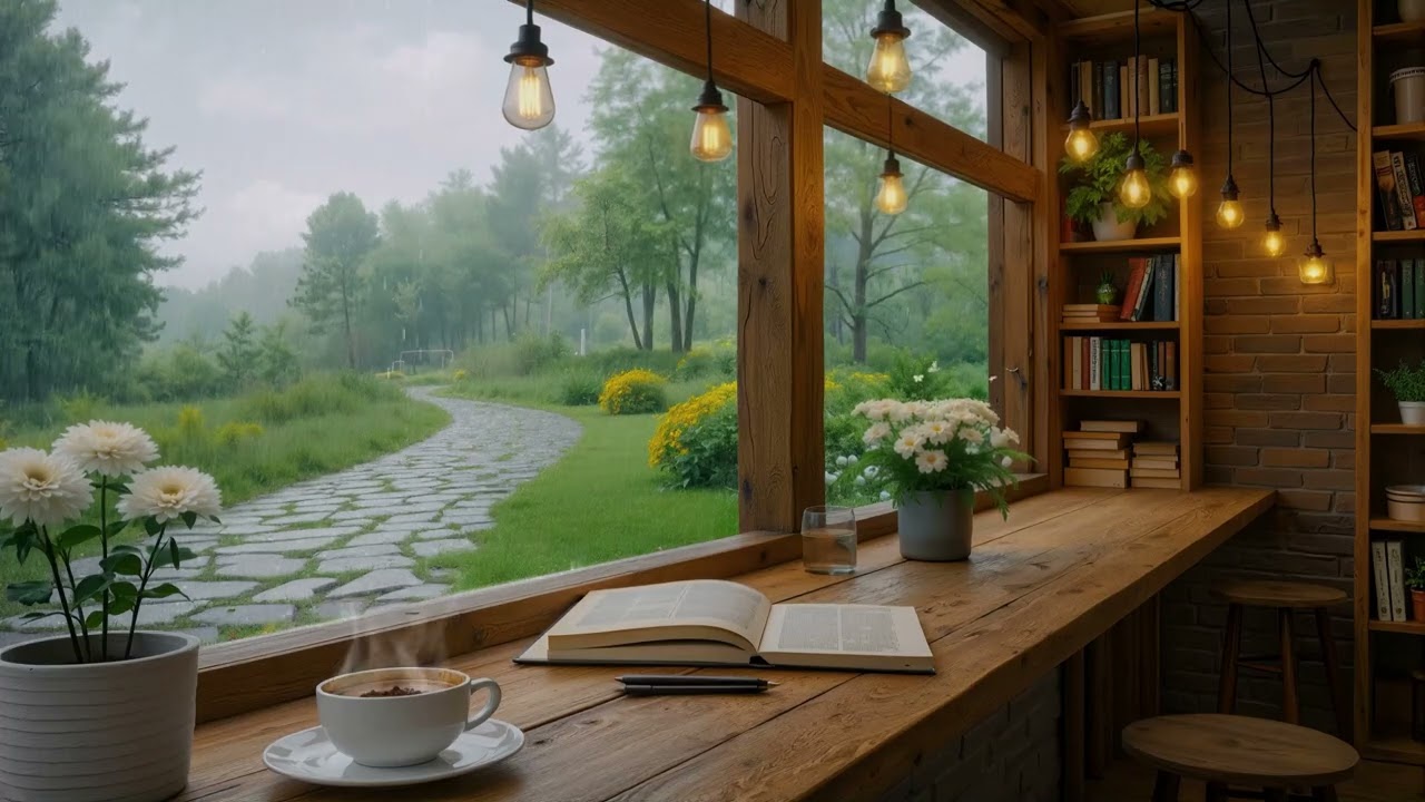 Relaxing Music for Stress Relief, Calm, Study | Beautiful Nature & Rain Sounds