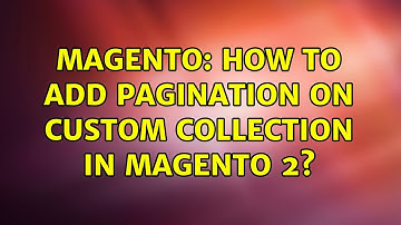 Magento: How to add pagination on custom collection in Magento 2?
