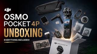 DJI Pocket 4P Unboxing | Everything You Get in the Vlog Combo!