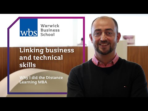 Why I Did The Distance Learning MBA - Linking Business And Technical Skills