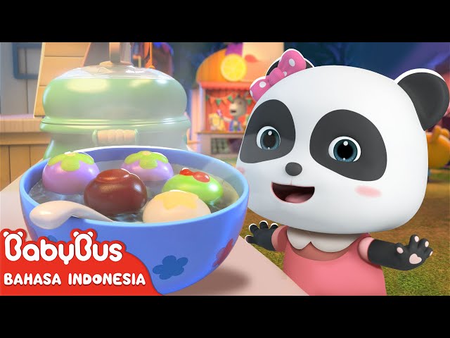 Aku Suka Bola ronde Yang Manis | Lagu Makanan Anak | Lagu Anak-anak | BabyBus Bahasa Indonesia class=