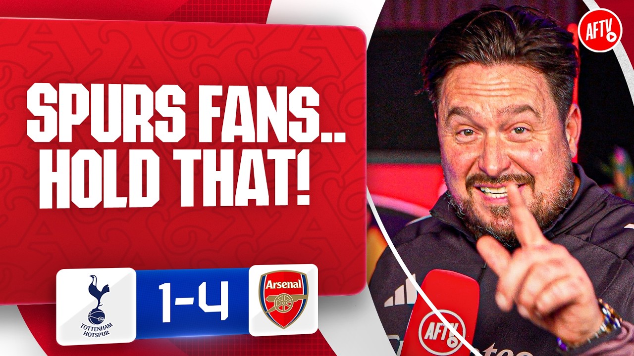 Spurs Fans... HOLD THAT! (Marty) | Tottenham 1-4 Arsenal