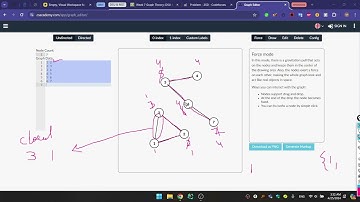 D. Roads not only in Berland | Codeforces Beta Round 25 (Div. 2 Only) | Spring