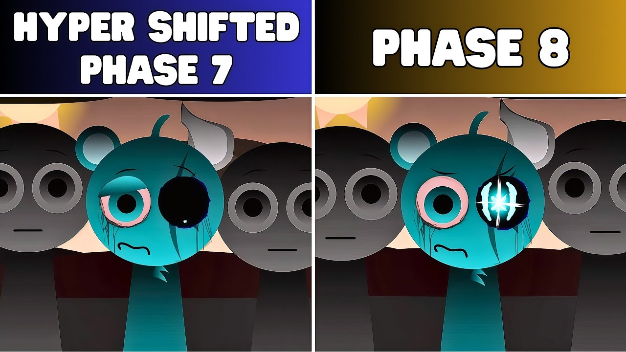 Incredibox Sprunki Hyper Shifted – Phase 7 VS Phase 8: Who Did It Better?
