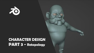 [Timelapse] Stylized Character Modeling - Part 3 - Retopology