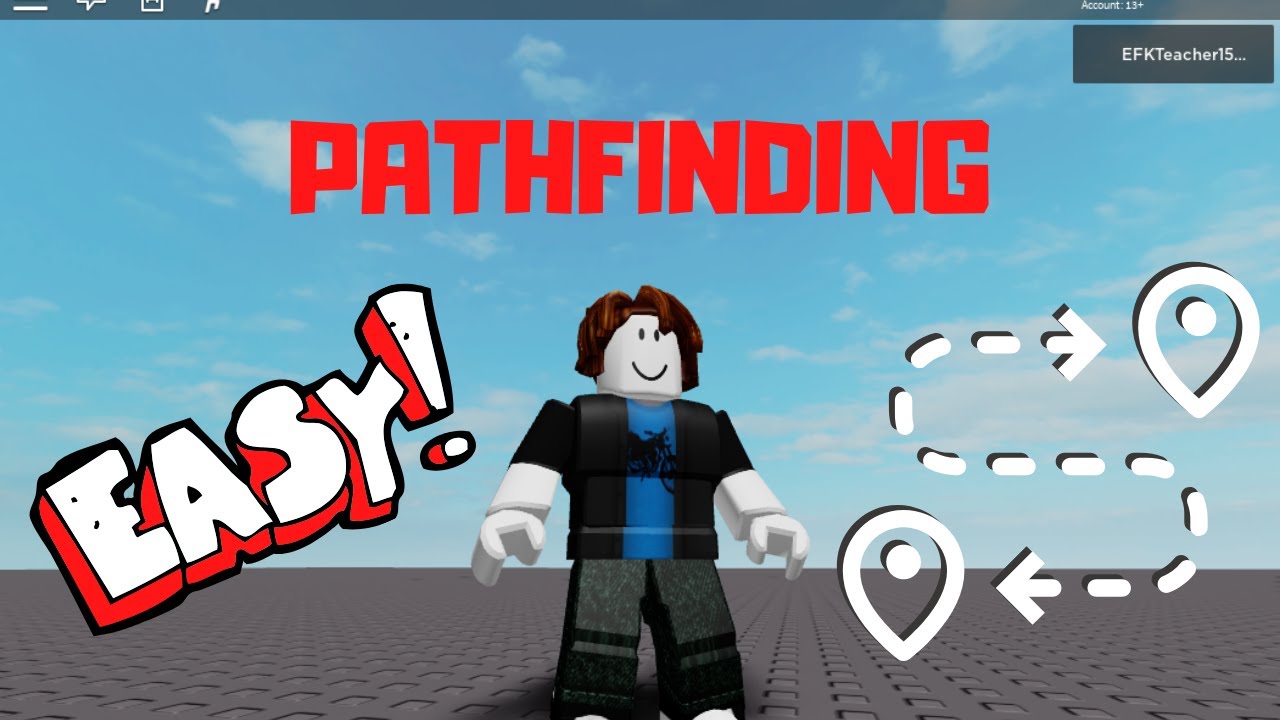 Roblox Studio Tutorial Pathfinding Moving Objects On Path Youtube