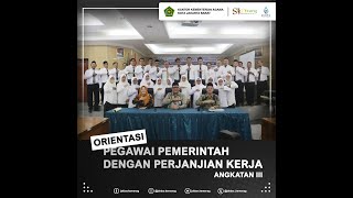 ORIENTASI PPPK ANGKATAN III Kankemenag Kota Jakarta Barat