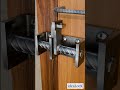 Manual swing door locking mechanism #doorlock #mechanic