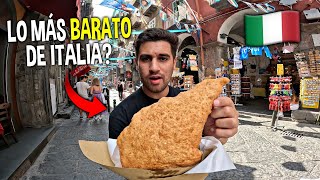 PROBANDO la PIZZA FRITA de $4,00 en Nápoles 🇮🇹 ... | Italia #7