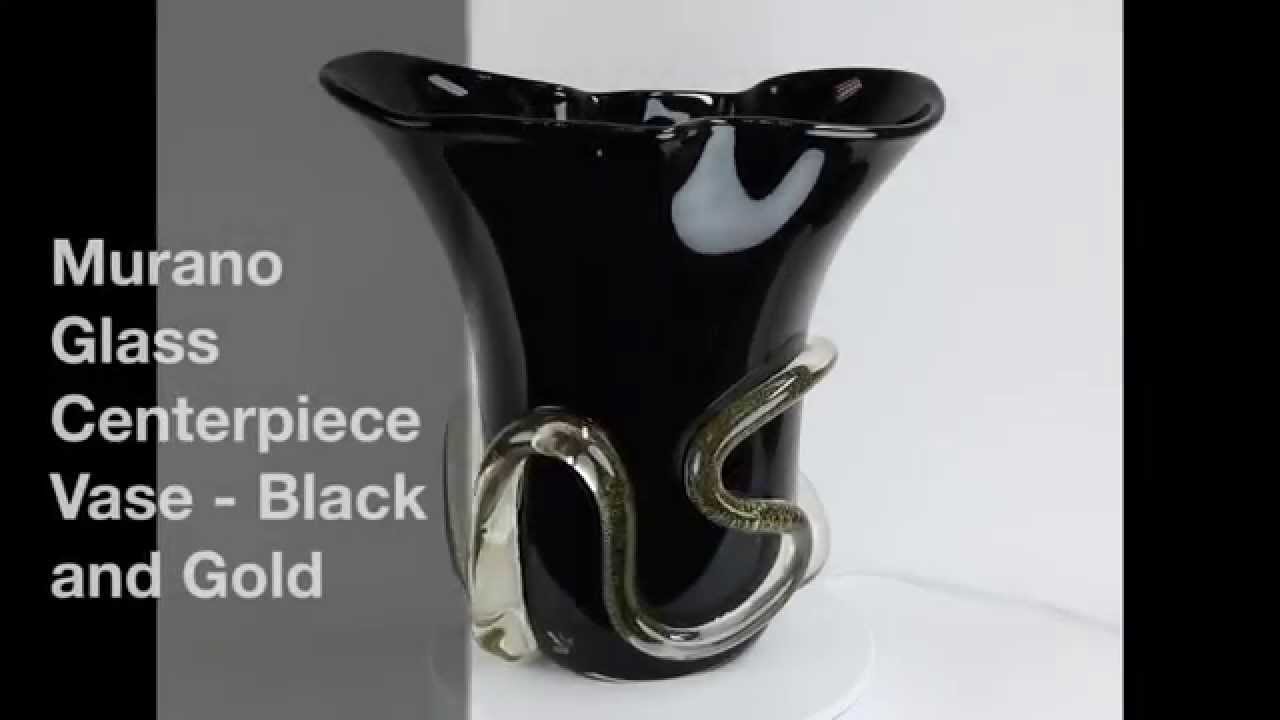 Murano Glass Centerpiece Vase | www.GlassOfVenice.com - YouTube