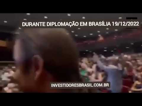 Diplomação dos eleitos em Brasília 19/12, aos gritos plateia pede