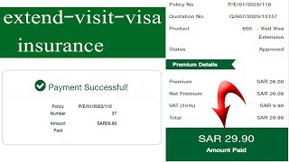 Visit Visa Insurance for Extend Visit Visa cheap Online Apply screenshot 4
